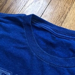 Transformers Shirt Adult XL Short Sleeve Blue Top Cotton Mens