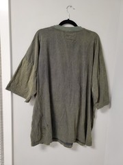 PYE Protect Your Energy Oversized Acid Wash T-Shirt Mens L Green Graphic Tee