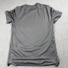 Nike Pro Shirt Men Small Gray Dri Fit Short Sleeve Standard Fit Athletic Swoosh