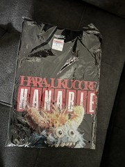 Official HANABIE Japan 2026 Tour Merch Shirt Daikaiho BLACK SIZE LARGE