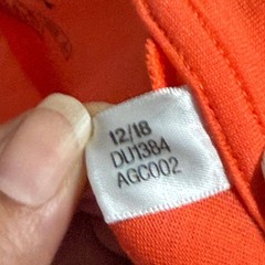 Adidas FreeLift Climalite Mens XL Neon Orange Training T-Shirt DU1384