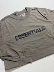 NWT AUTH FOG Fear Of God Essentials Taupe Long Sleeve T-Shirt Men L Unisex