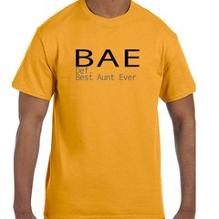 Funny BAE Best Aunt Ever Definition of BAE T-Shirt tshirt Short or Long Sleeve