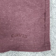 Orvis Shirt Mens XL Burgundy Black Raglan Sleeve Lined Crew Outdoor Pullover