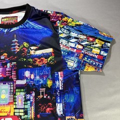 Drill Clothing Fresh Prints of Tokyo T-Shirt Mens Cyber Streetwear Neo-Noir Neon