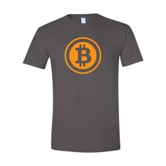Bitcoin Logo Crypto Symbol Tshirt Cryptocurrency Tee Print DTF T-Shirt S/5XL