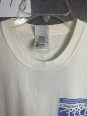 Vintage 1999 2nd Annual Brett Sherman 5K & 10K Run Adult XL White