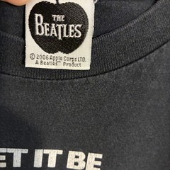 Vintage The Beatles Let It Be Shirt Adult L Lennon McCarthy Graphic Band Tee