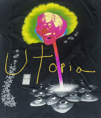 Utopia Astroworld “See You On The Other Side” T-Shirt Black & Pink Size Large