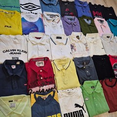105x Branded T-Shirts Wholesale Reseller Lot Nike Lacoste Tommy Ralph Lauren