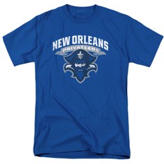 The University of New Orleans Adult T-Shirt Primary Logo, Royal Blue, S-5XL