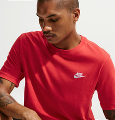 Nike Men’s Sportswear Club T-Shirt Crewneck Black NWT AR4997-014 Sz S/M/L/XL/XXL