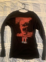 It The Movie Pennywise Long Sleeve Black Shirt L XL Horror You’ll Float Too