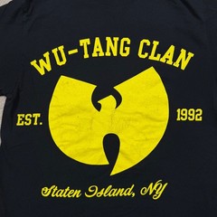 Wu-tang Clan Shirt Men’s Size M Black Short Sleeve Crewneck Graphic Rap Tee
