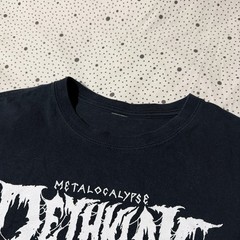 Metalocalypse Dethklok 2012 Tour Shirt Black Large (21.5×28)
