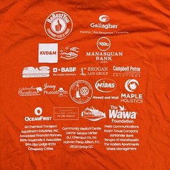 ARC Step Up for the Walk Charity Fundraising Event Orange 2024 T-Shirt S Small