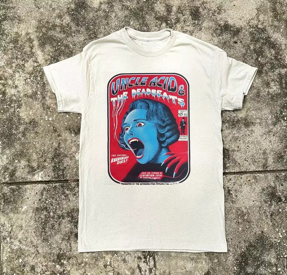 Uncle Acid And The Deadbeats Tour Poster Band Unisex T-shirt All Sizes