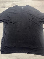 Express Shirt Mens XL Black Long Sleeve Lightweight Stretch Tee Crewneck Casual