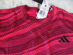 NWT Adidas climacool tennis Club Graphic T, men’s M, orange, $50, polyester
