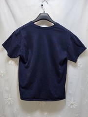 Gildan Mens Large Navy Blue Top Novelty Fathers Day Tribute Family Fits Like Med
