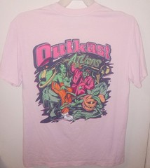 Vintage Outkast ATLiens Hip Hop/Rap T-Shirt Size S (34/36)