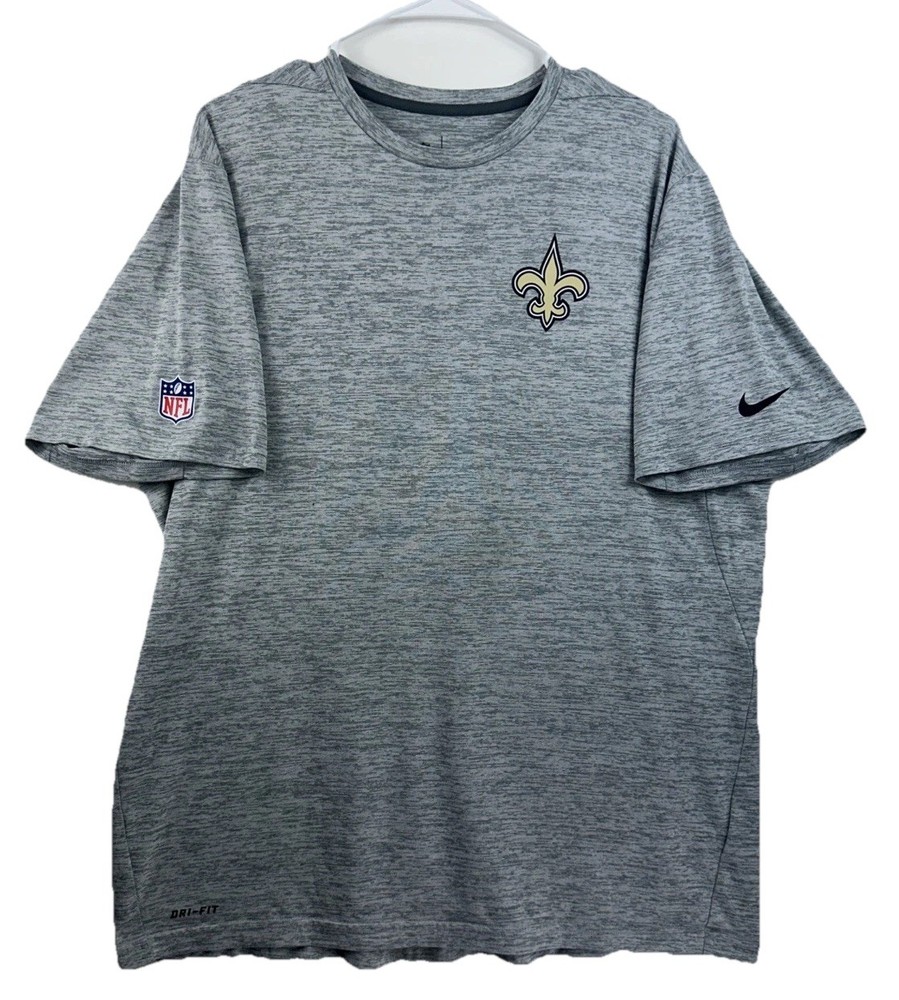 Nike x NFL New Orleans Saints Men’s XL On-Field Dri-Fit Training T-shirt