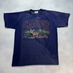 Vintage 90’s Gander Mountain Deer T-Shirt M Sun Faded Single Stitch Made in USA