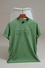 Hugo Boss Men’s Short Sleeve BOSS Tiburt Solid Cotton Crew New Arrivals