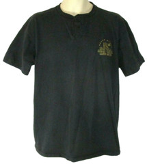Harley-Davidson Henley T-Shirt 50th Anniversary Eagle XL Black Pull On Mens CBi9