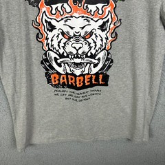 Kill Crew T-Shirt Men’s XL Gray Barbell Demons Weight Lifting Training MMA