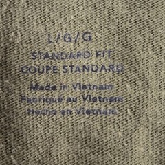 American Eagle Outfitters Men Shirt L/G/G Olive Green Globe Graphic Tee Logo