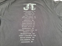 Josh Turner Shirt Mens Large Black Cowboy Country Western Music Concert Tour