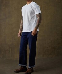 Bronson Non Stock Tubular T-Shirt – XL, 💯% cotton LOT OF 3 Blue, White & Coffee