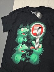 Silly Goose Chicken Lizard Lizard Lizard Graphic T-Shirt 4pc Medium Lot (V)