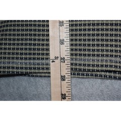 Carbon 2 Cobalt Henley Mens Large Gray Textured Long Sleeve Cotton Pullover