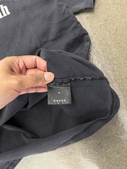 rhude t shirt men medium Black Hardcore Happiness