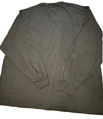Louisiana Forestry Long Sleeve Pocket T Shirt Black Gildan Ultra Cotton 3XL