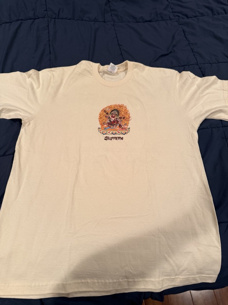 Supreme Person Tee Natural L Brand New SS22 100% Authentic IN HAND