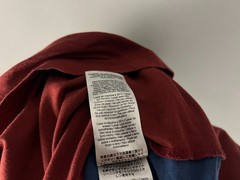 Hackett London T Shirt Men 3XL Heritage Multi Tee Colorblock Crest Red Blue