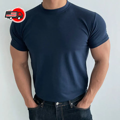 High quality T-shirt men’s short sleeve training T-shirt high elastic cotton