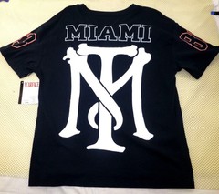 NWT Scarface Double Sided Graphic T-Shirt Medium Black Cotton 83 TM Miami Design
