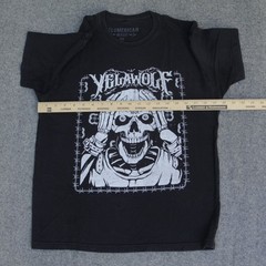 Yelawolf T Shirt M 51/50 2017 TRIAL BY FIRE Tour Skull Merch Hip Hop Country Rap
