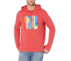 POLO RALPH LAUREN Men’s Logo Jersey Hooded T-Shirt in Starboard Red SZ. L,XL,XXL