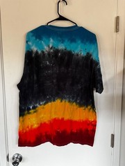 Led Zeppelin U.S. Tour 1975 Swan Song Icarus Tie-Dye Graphic T-Shirt