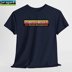 Pro Circuit Racing Gear Logo Black/Navy/Sport Grey/White/Red T-Shirt S-5XL