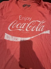 Coca Cola Enjoy Coca Cola Graphic T Shirt Mens XXL Red Old Navy Collectabilitees