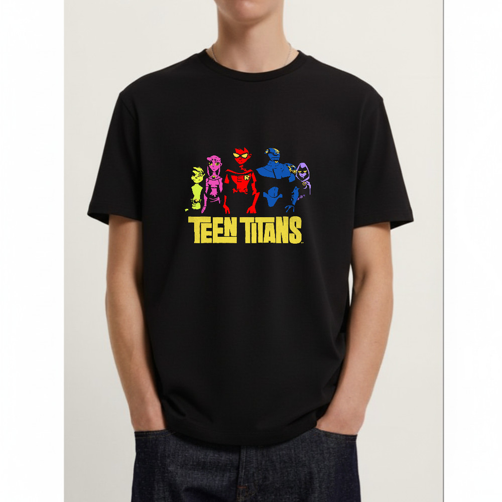 Teen Titans Vintage 2000s TV Show T-Shirt for Men & Women, Sizes S-5XL