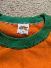 Dead Stock Never Used Single Stitches Russell 70s vintage XS Ringer t shirt USA