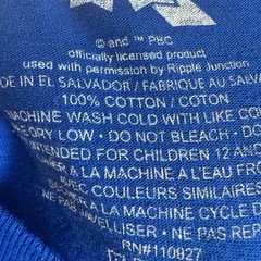 Pabst Blue Ribbon Beer T Shirt Men Surfer Dude Graphic Tee Cool Blue Sz M NEW