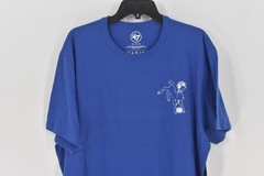 Men’s ’47 Indianapolis Colts Historic Grit T-Shirt In Jetty Blue Size XXL